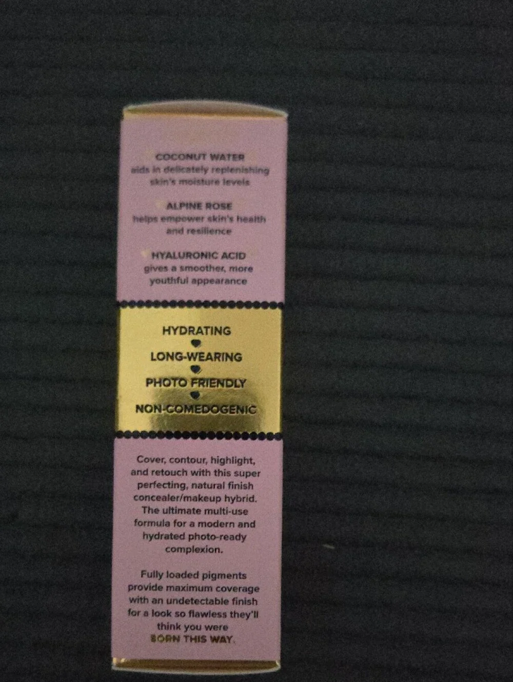 Too Faced Born This Way Multi-Use Sculpting Concealer - Pink & Gold Box